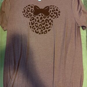 Womens Graphic MINNIE WITH bow T-Shirt